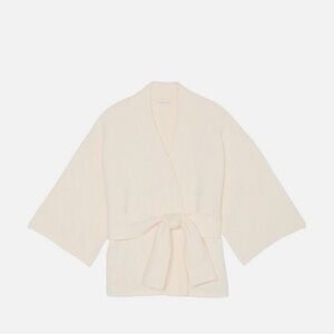 Victoria’s Secret luxe Cream knit wrap sweater